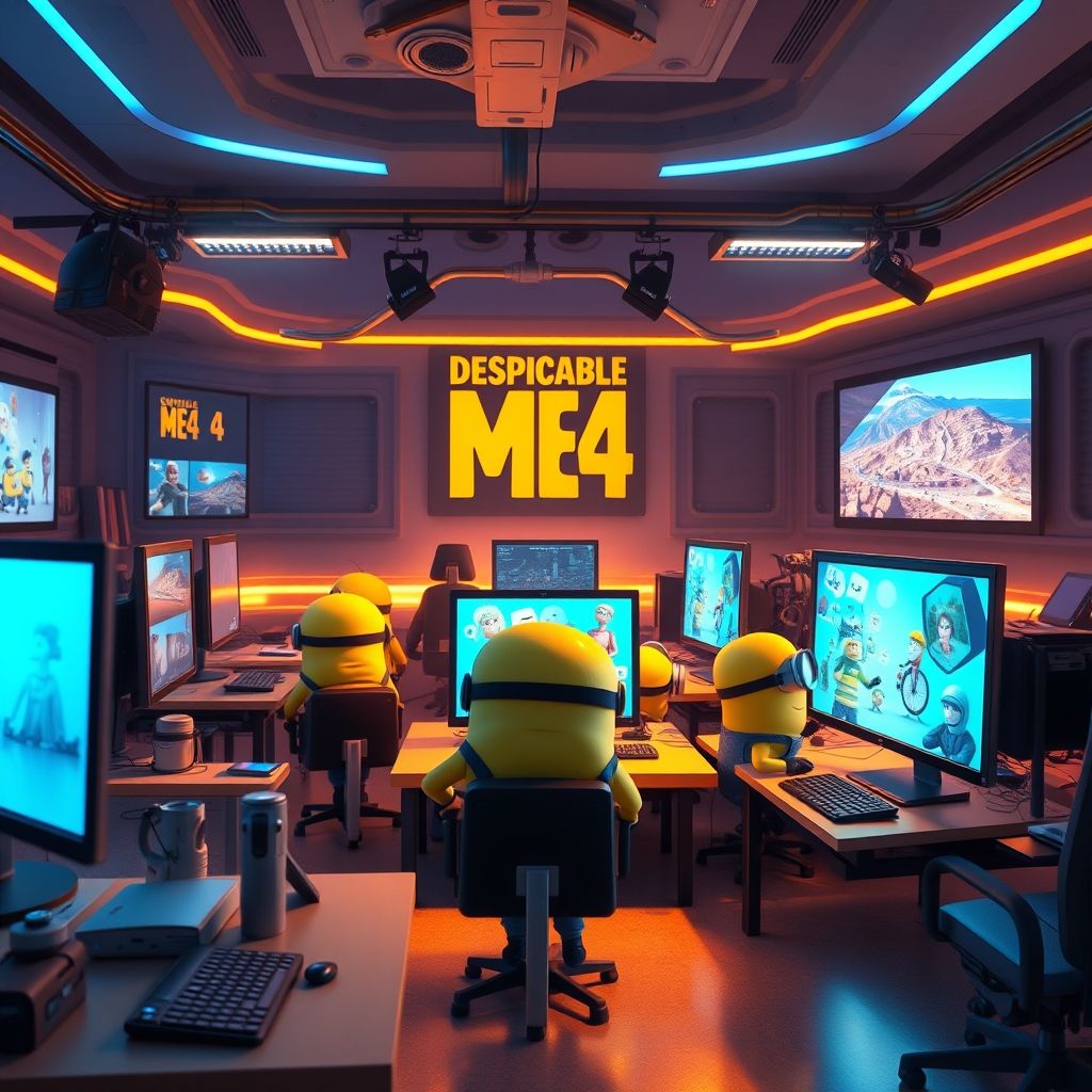 การใช้เทคโนโลยีสร้างสรรค์ใน 'Despicable Me 4' ทำได้อย่างไร